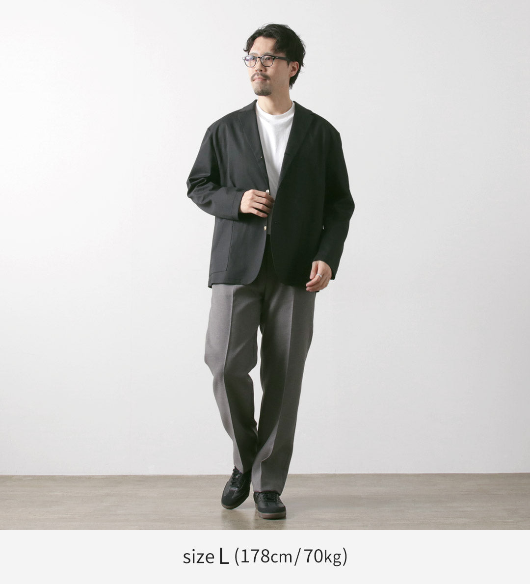 RE MADE IN TOKYO JAPAN / Ramie SOLOTEX Twill 3-button Jacket