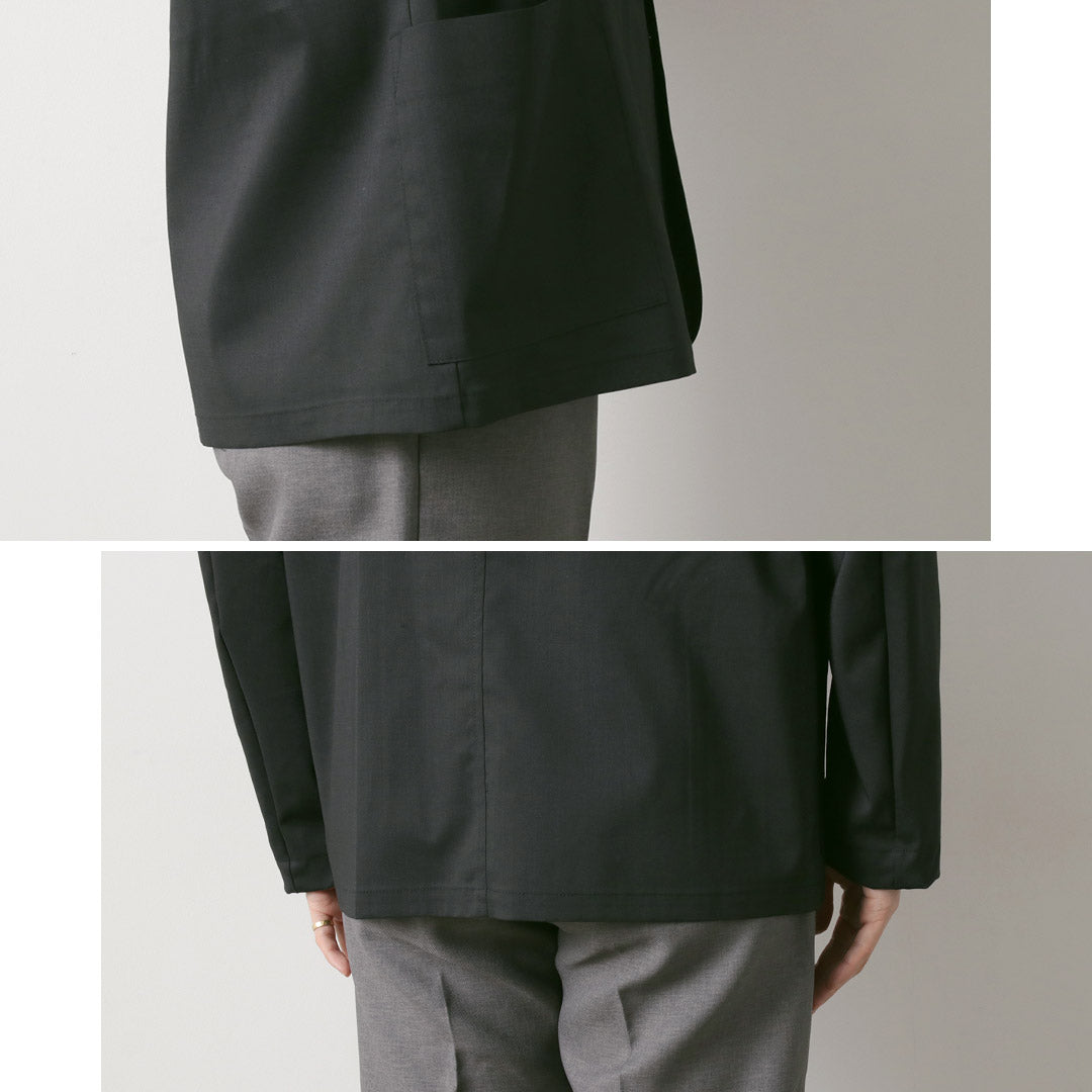 RE MADE IN TOKYO JAPAN / Ramie SOLOTEX Twill 3-button Jacket