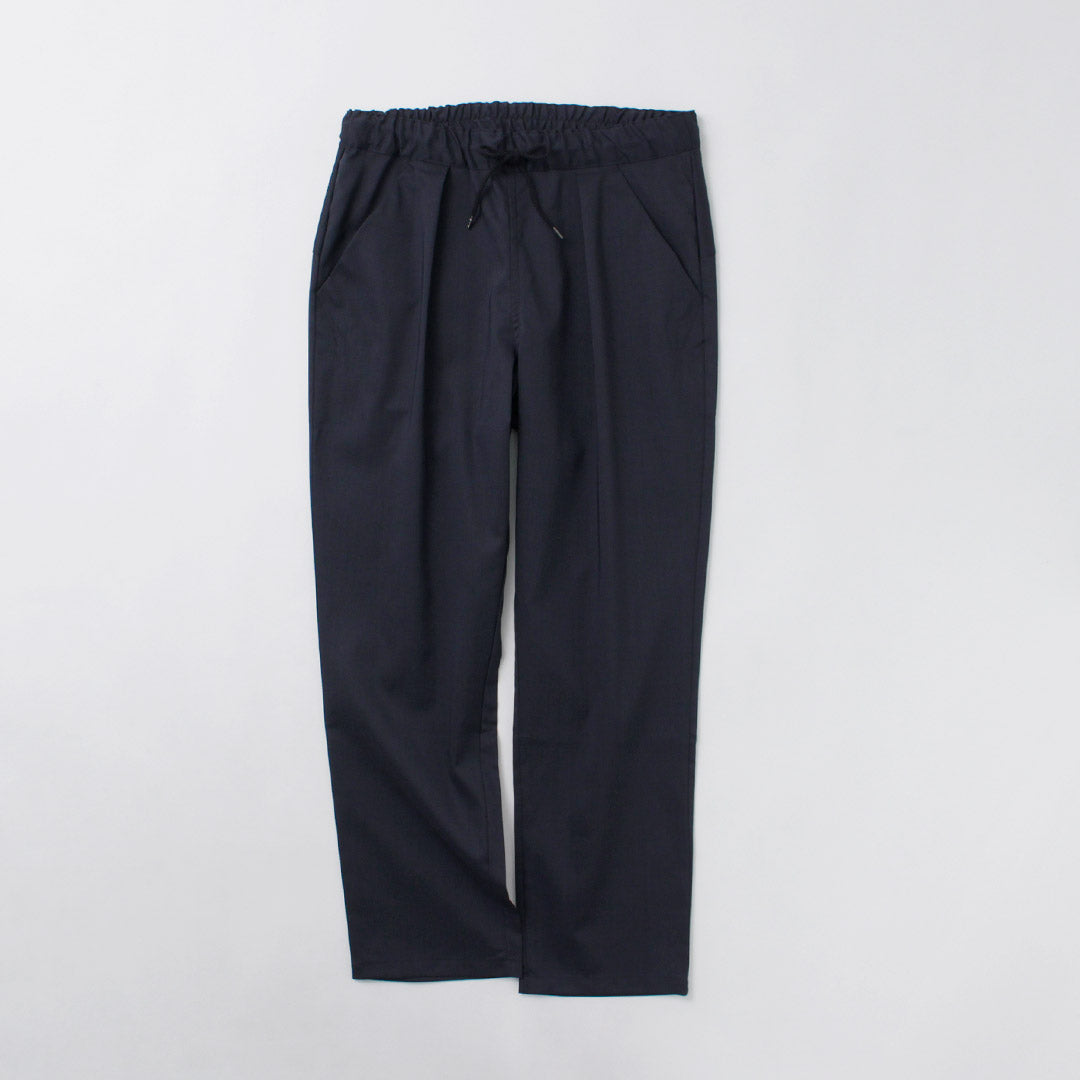 RE MADE IN TOKYO JAPAN / Ramie Solotex Twill Tuck Pants