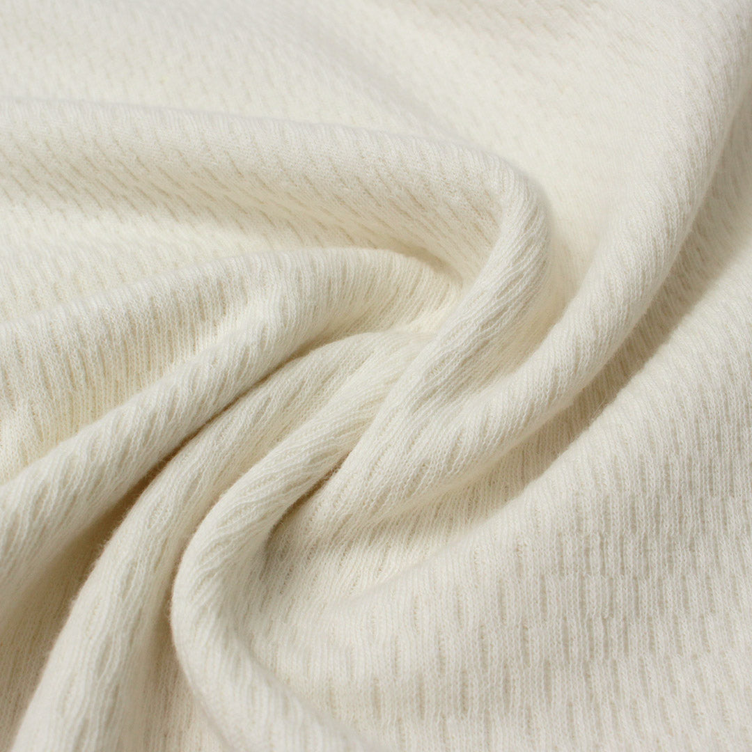 GOHEMP / Multi-Rib Henley Neck Pocket T-Shirt