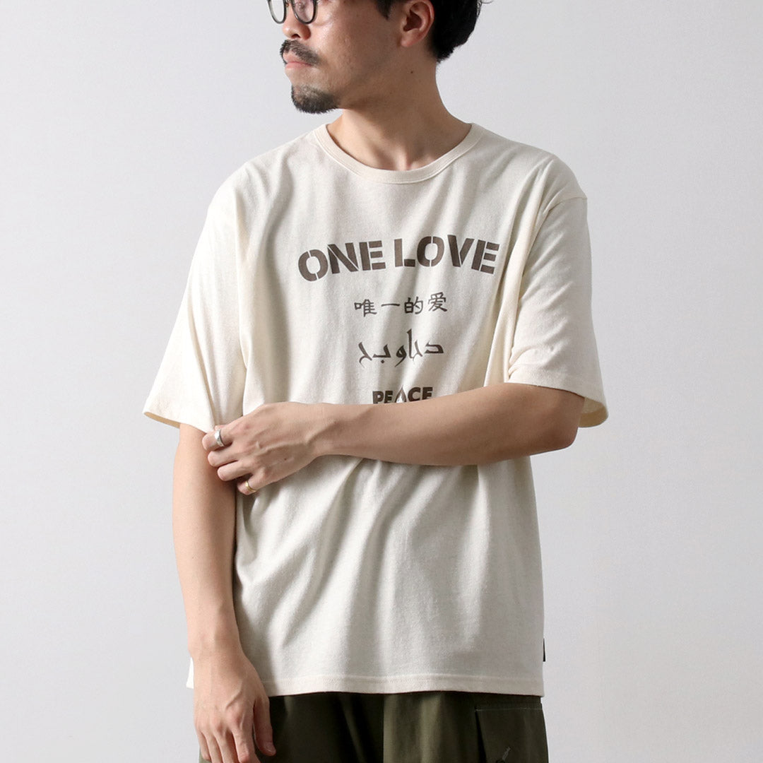 GOHEMP / One Love Wide Fit T-Shirt