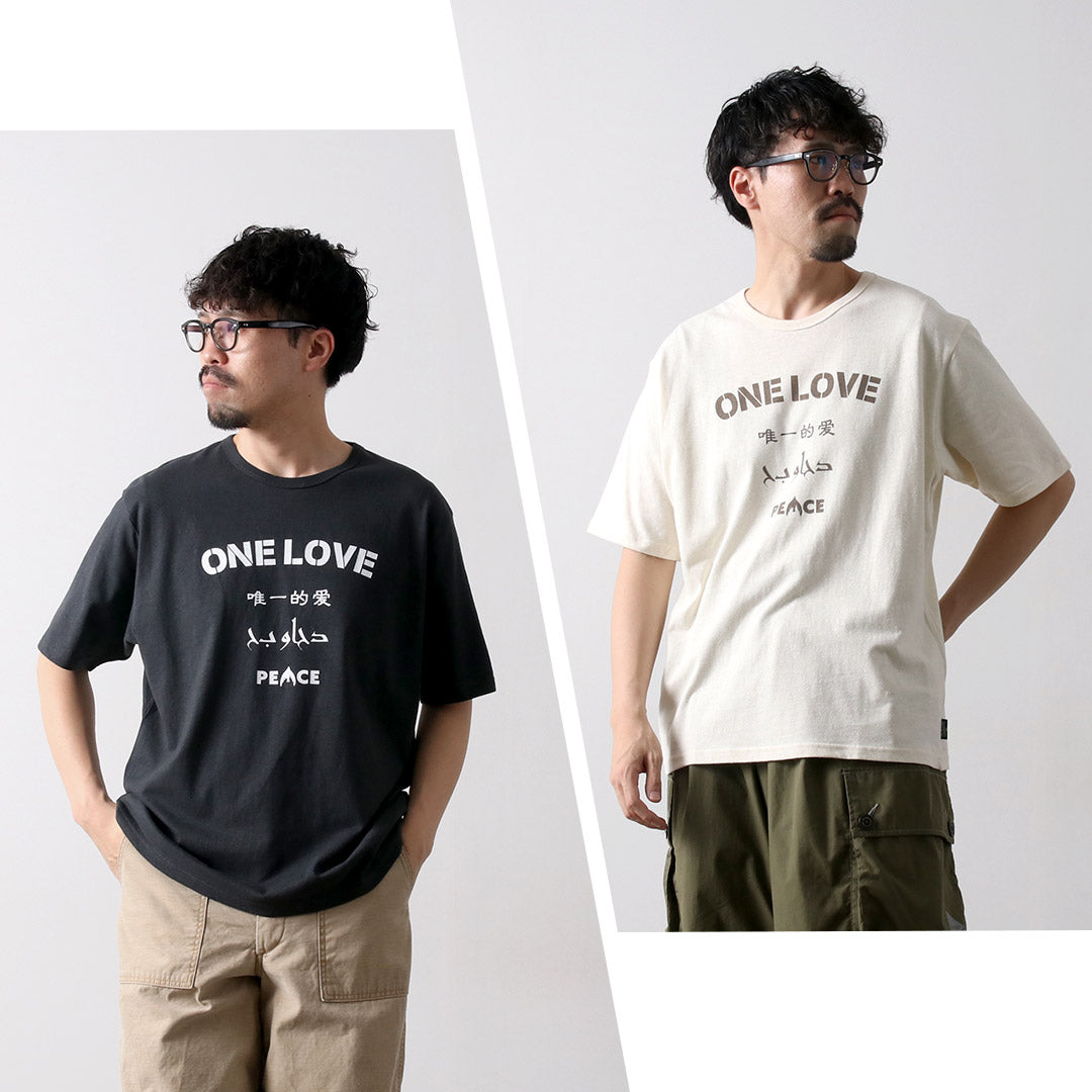 GOHEMP / One Love Wide Fit T-Shirt