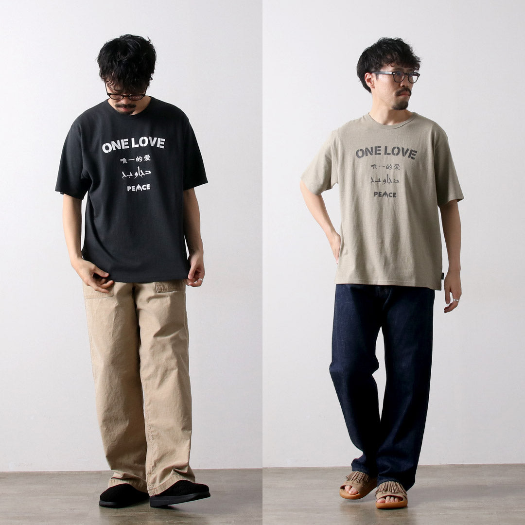 GOHEMP / One Love Wide Fit T-Shirt