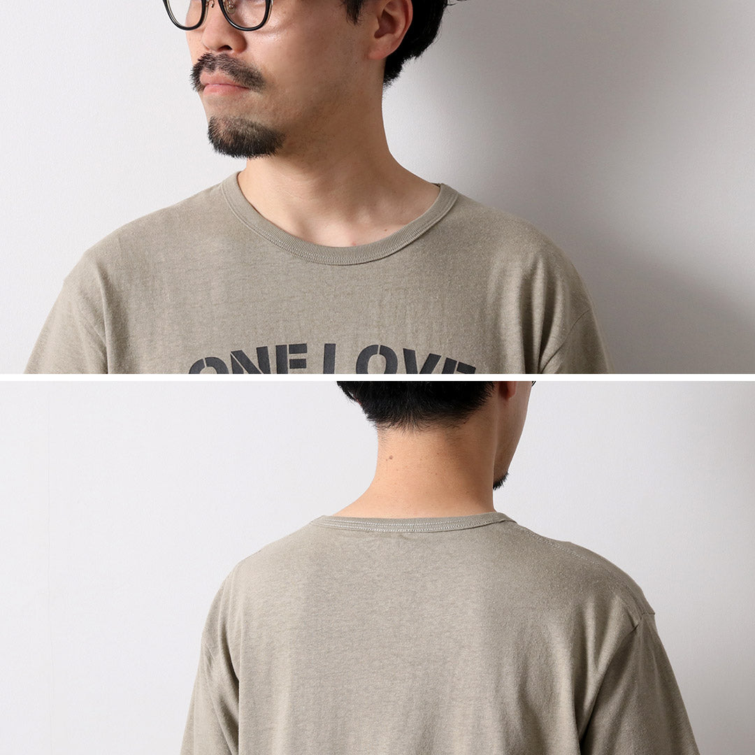 GOHEMP / One Love Wide Fit T-Shirt
