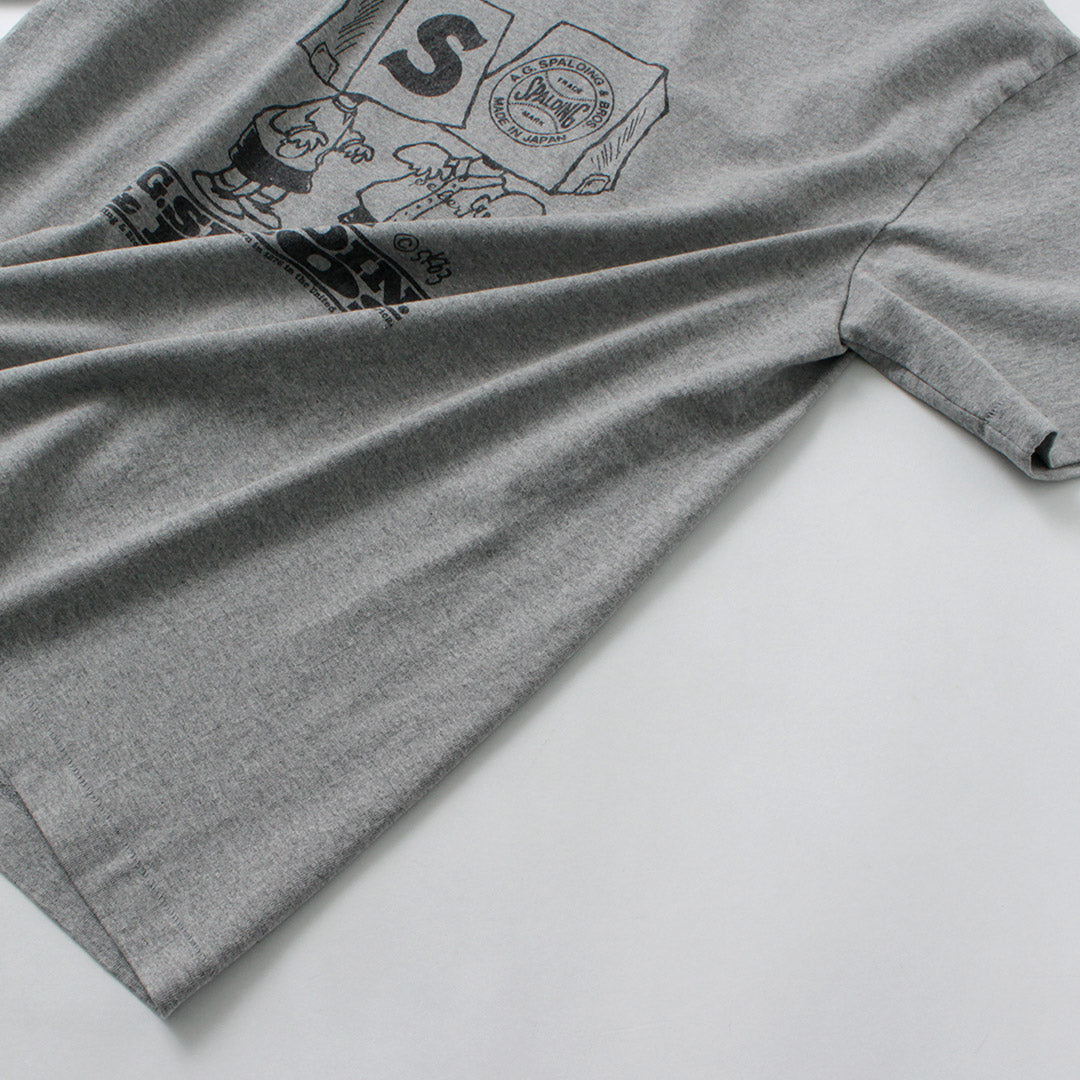 A.G.SPALDING & BROS / Sketchbook Print T-Shirt