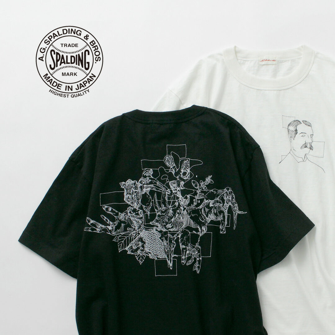 A.G.SPALDING&BROS / Boxer Dance Graphic T-Shirt