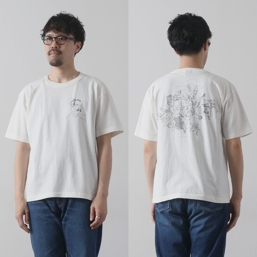 A.G.SPALDING&BROS / Boxer Dance Graphic T-Shirt