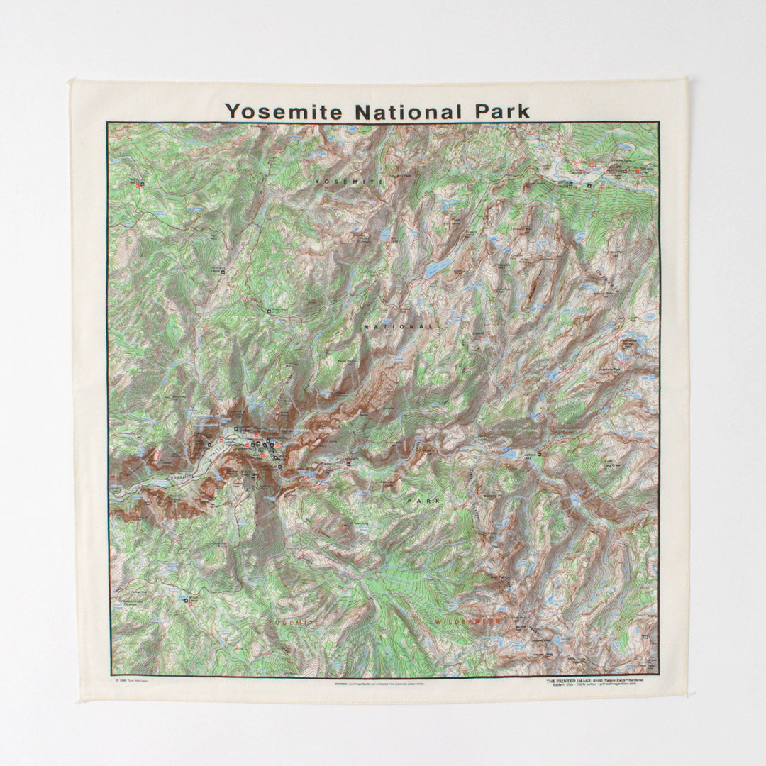 THE PRINTED IMAGE / Nature Print Bandana