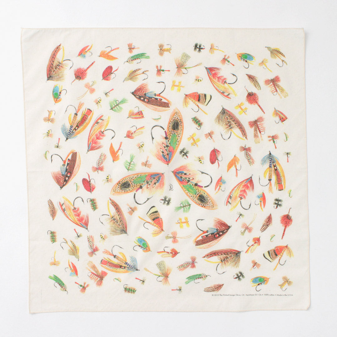 THE PRINTED IMAGE / Nature Print Bandana