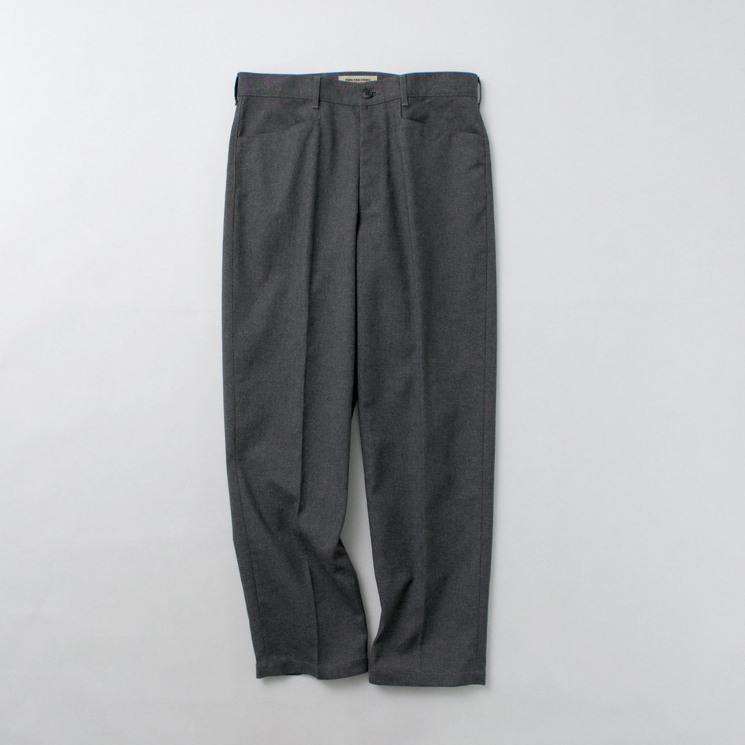 FOB FACTORY / F0538 STA-PREST Wide Pants