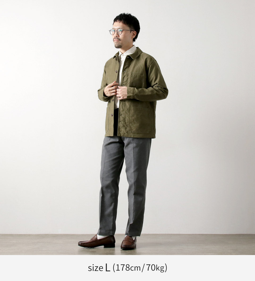 FOB FACTORY / F0538 STA-PREST Wide Pants