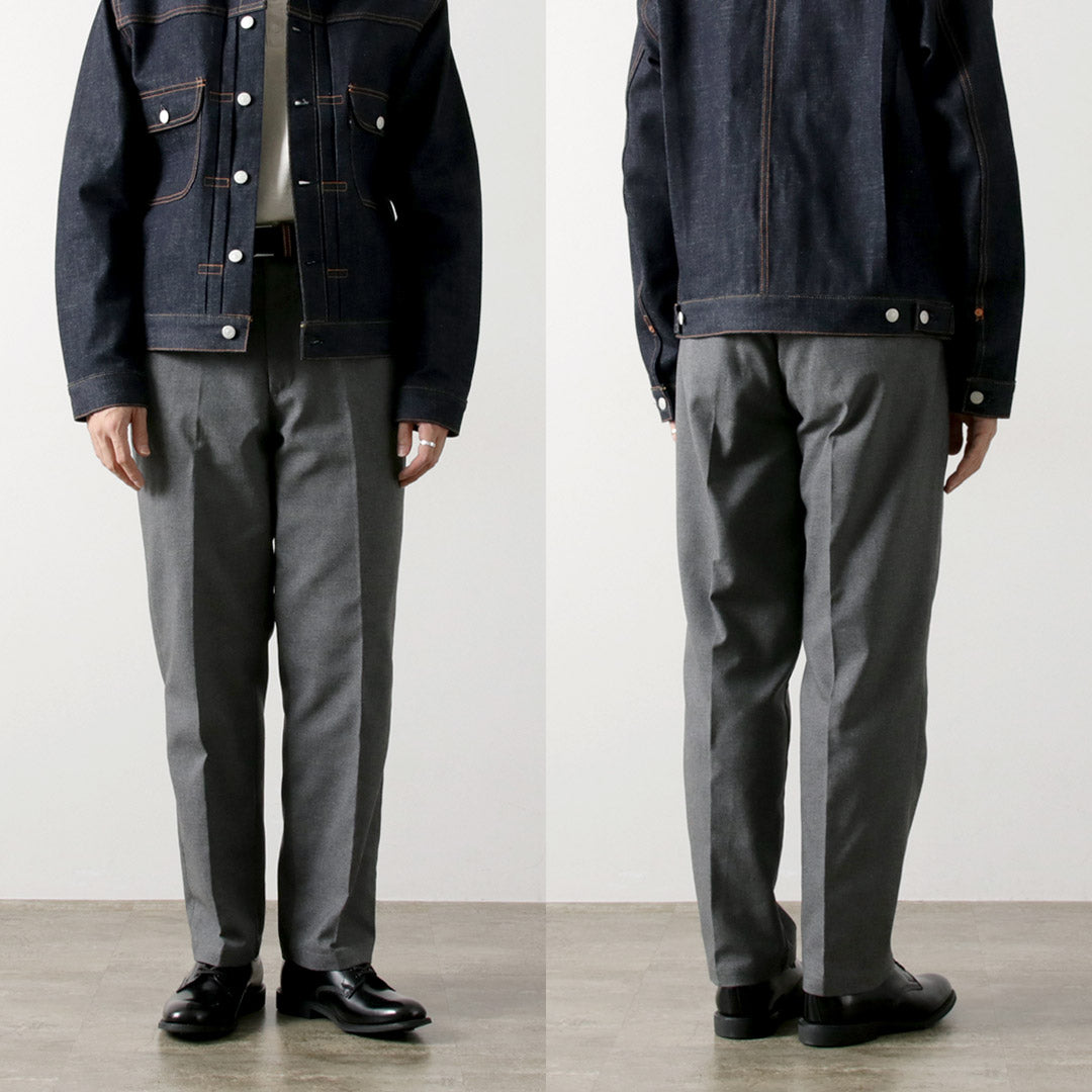 FOB FACTORY / F0538 STA-PREST Wide Pants