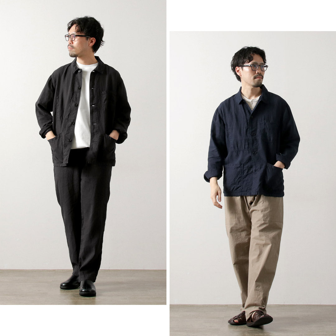 FOB FACTORY / F2454 Hemp Coverall