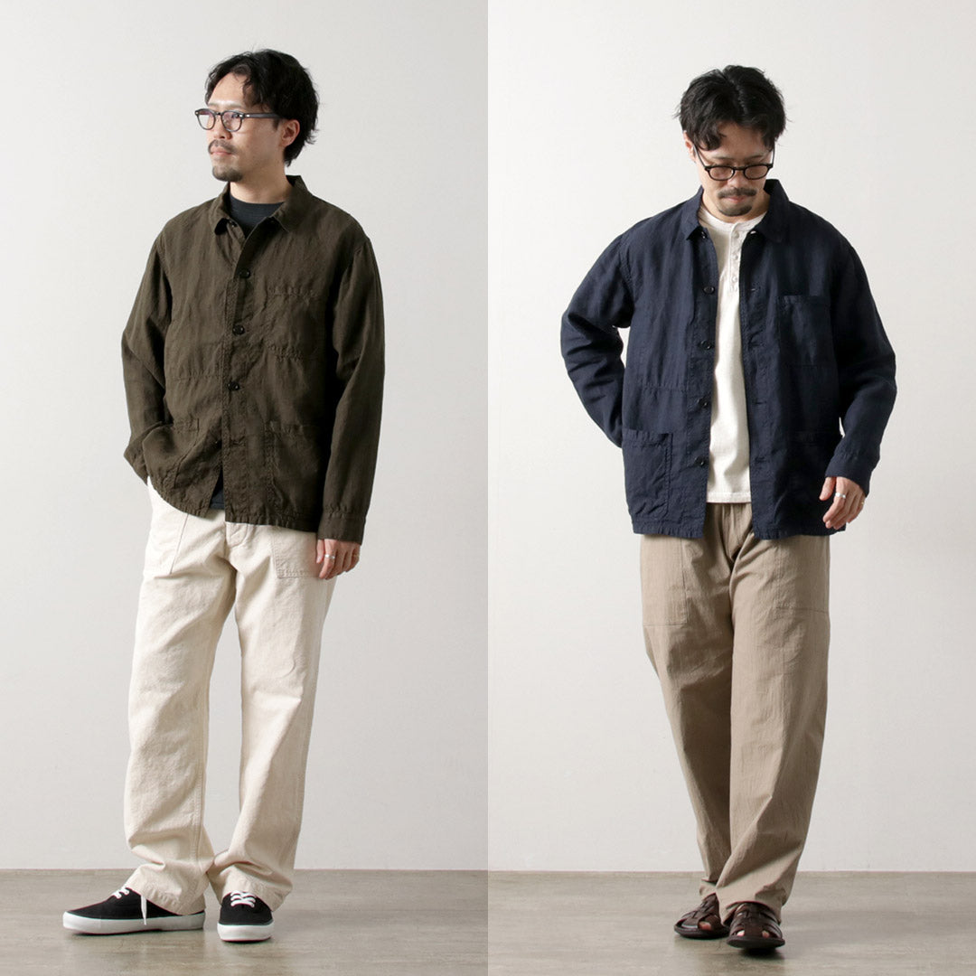 FOB FACTORY / F2454 Hemp Coverall