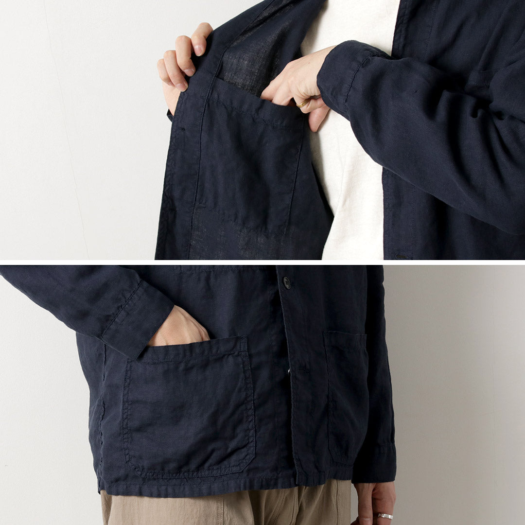 FOB FACTORY / F2454 Hemp Coverall