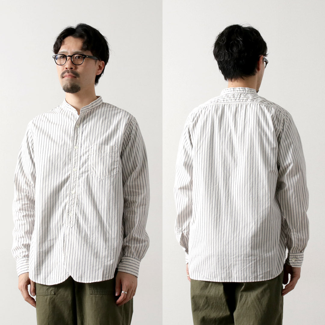 FOB FACTORY / F3509 Band Collar Shirt