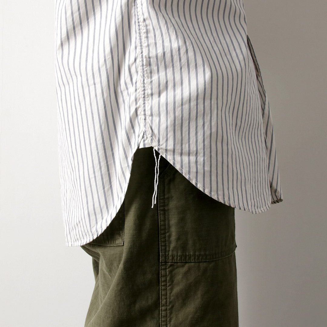 FOB FACTORY / F3509 Band Collar Shirt