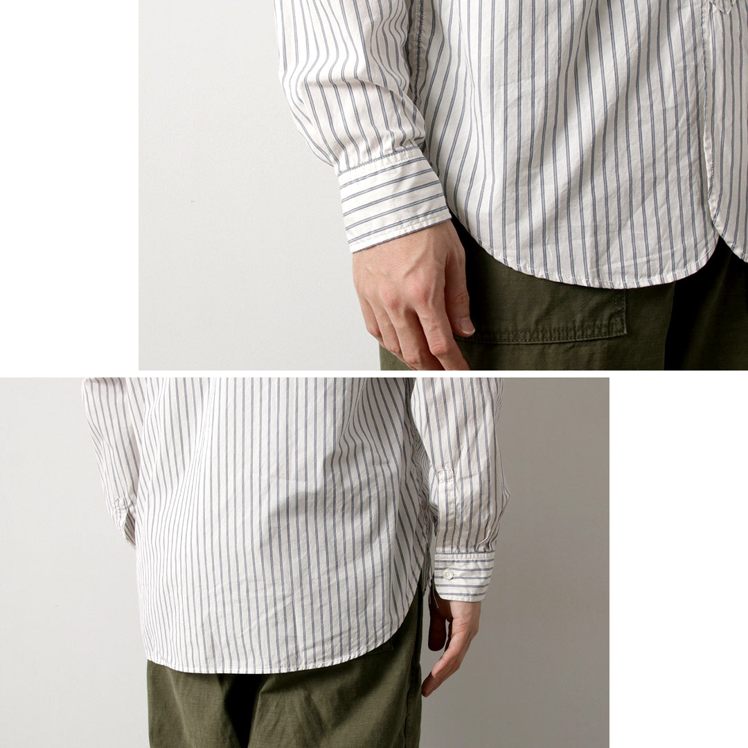 FOB FACTORY / F3509 Band Collar Shirt