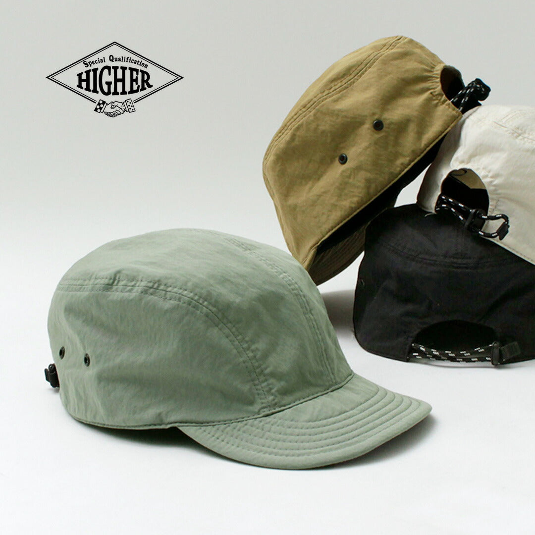 HIGHER / Cotton Nylon High Density Twill Active Cap