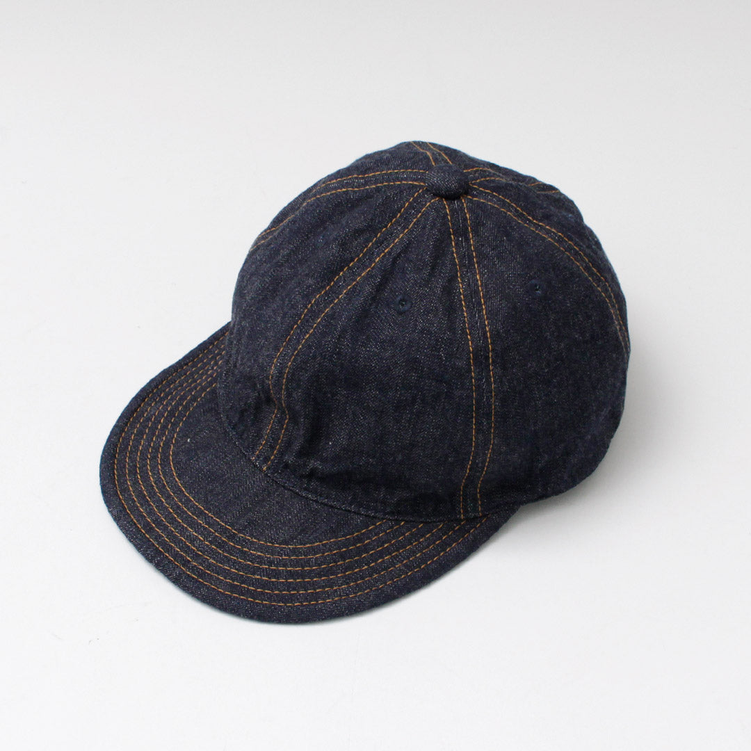 HIGHER / 10oz Selvage Denim Long Brim Cap