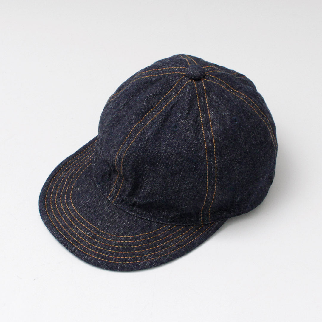 HIGHER / 10oz Selvage Denim Long Brim Cap