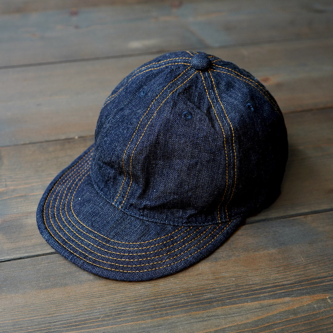 HIGHER / 10oz Selvage Denim Long Brim Cap