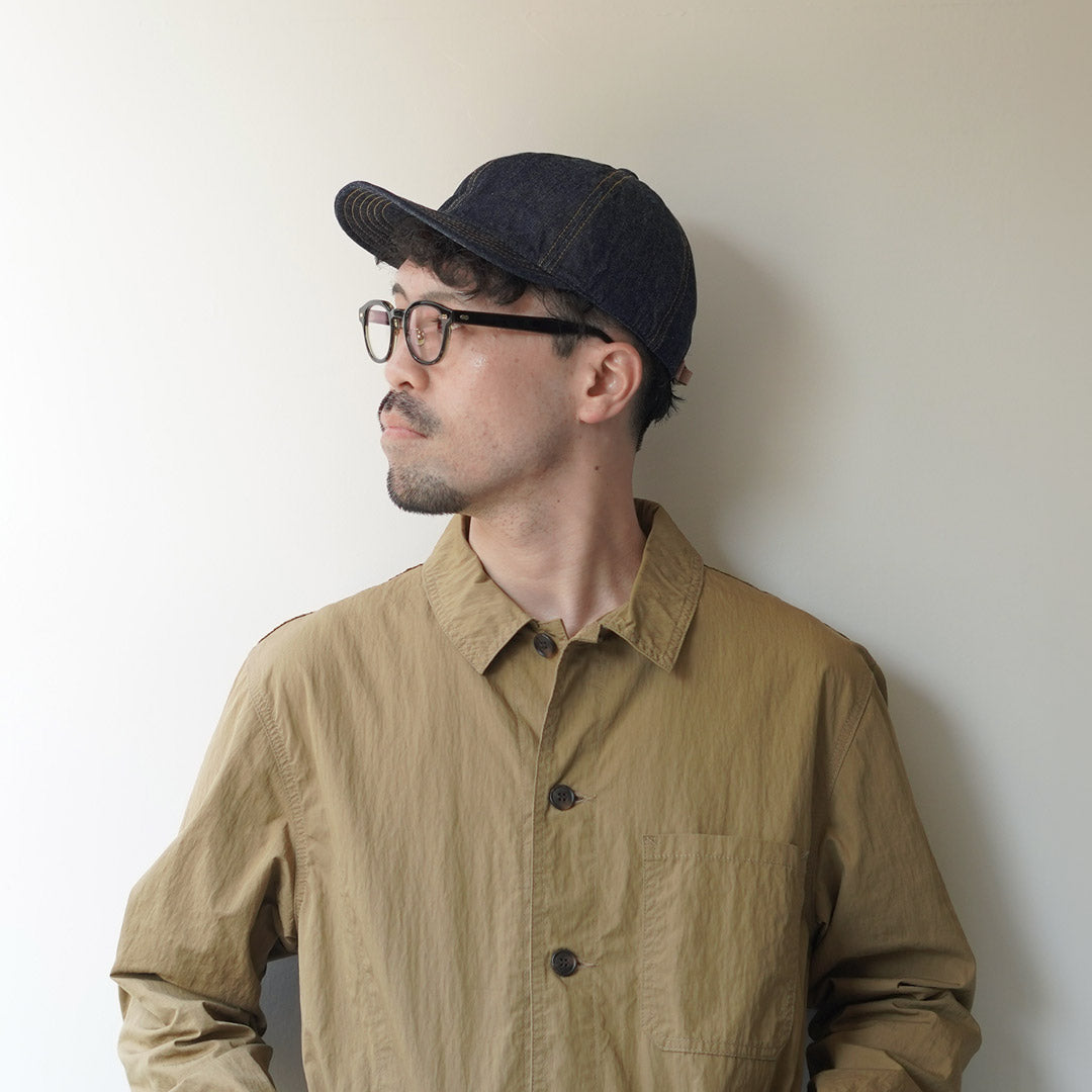 HIGHER / 10oz Selvage Denim Long Brim Cap