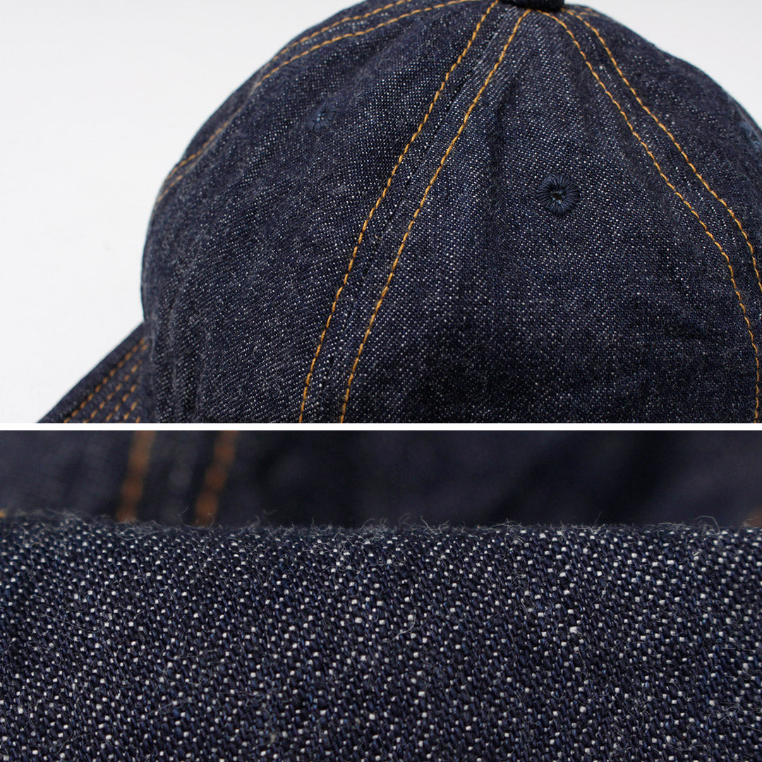 HIGHER / 10oz Selvage Denim Long Brim Cap