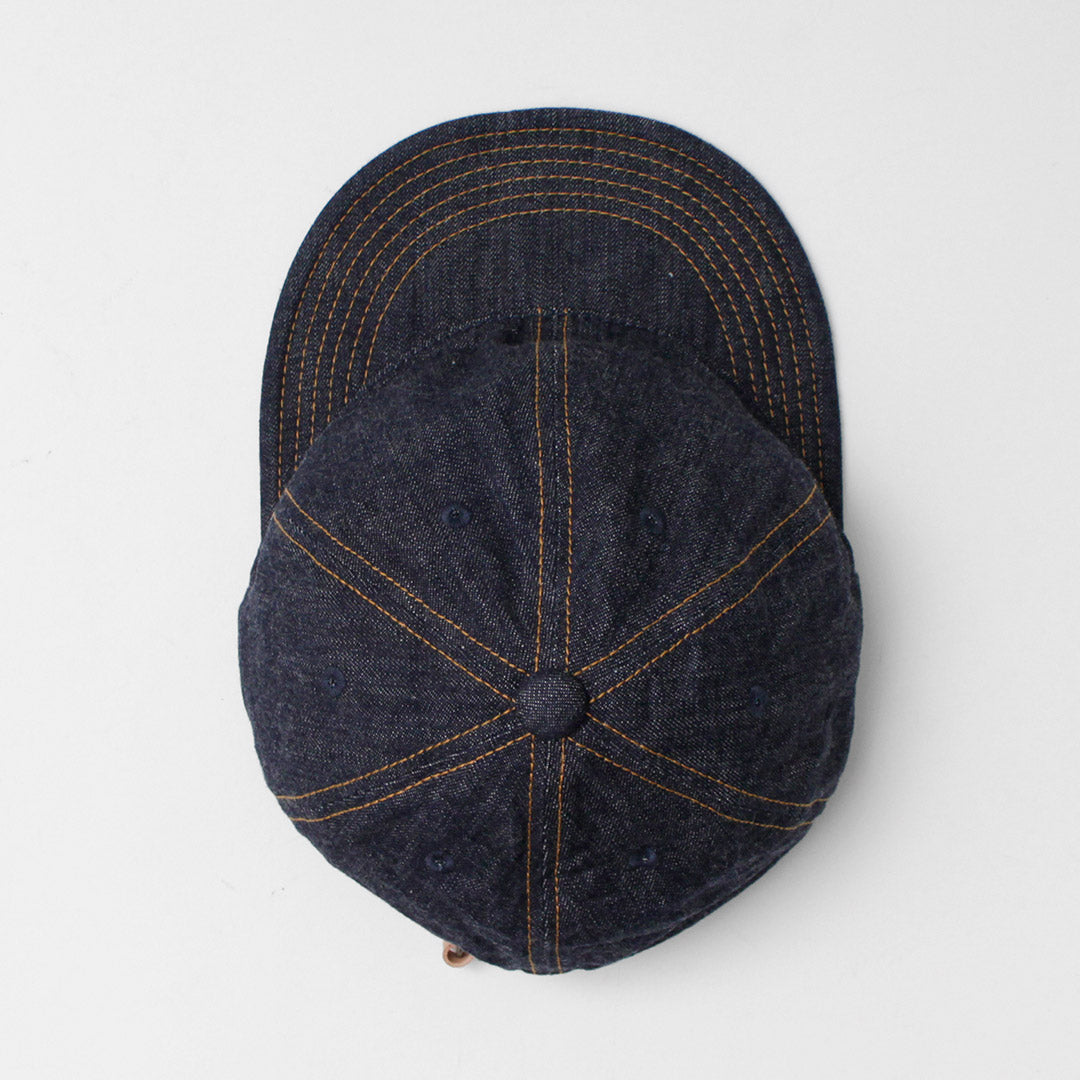 HIGHER / 10oz Selvage Denim Long Brim Cap