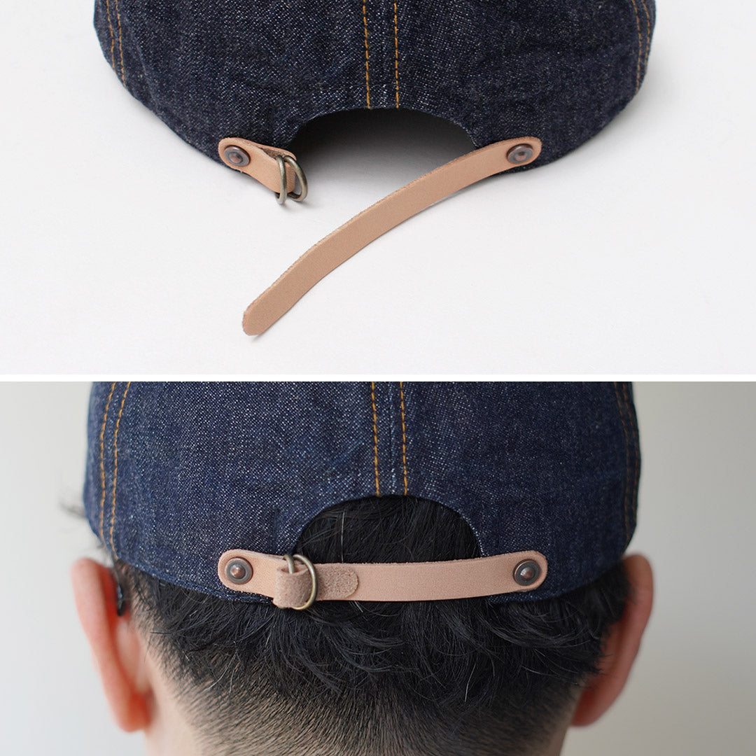 HIGHER / 10oz Selvage Denim Long Brim Cap