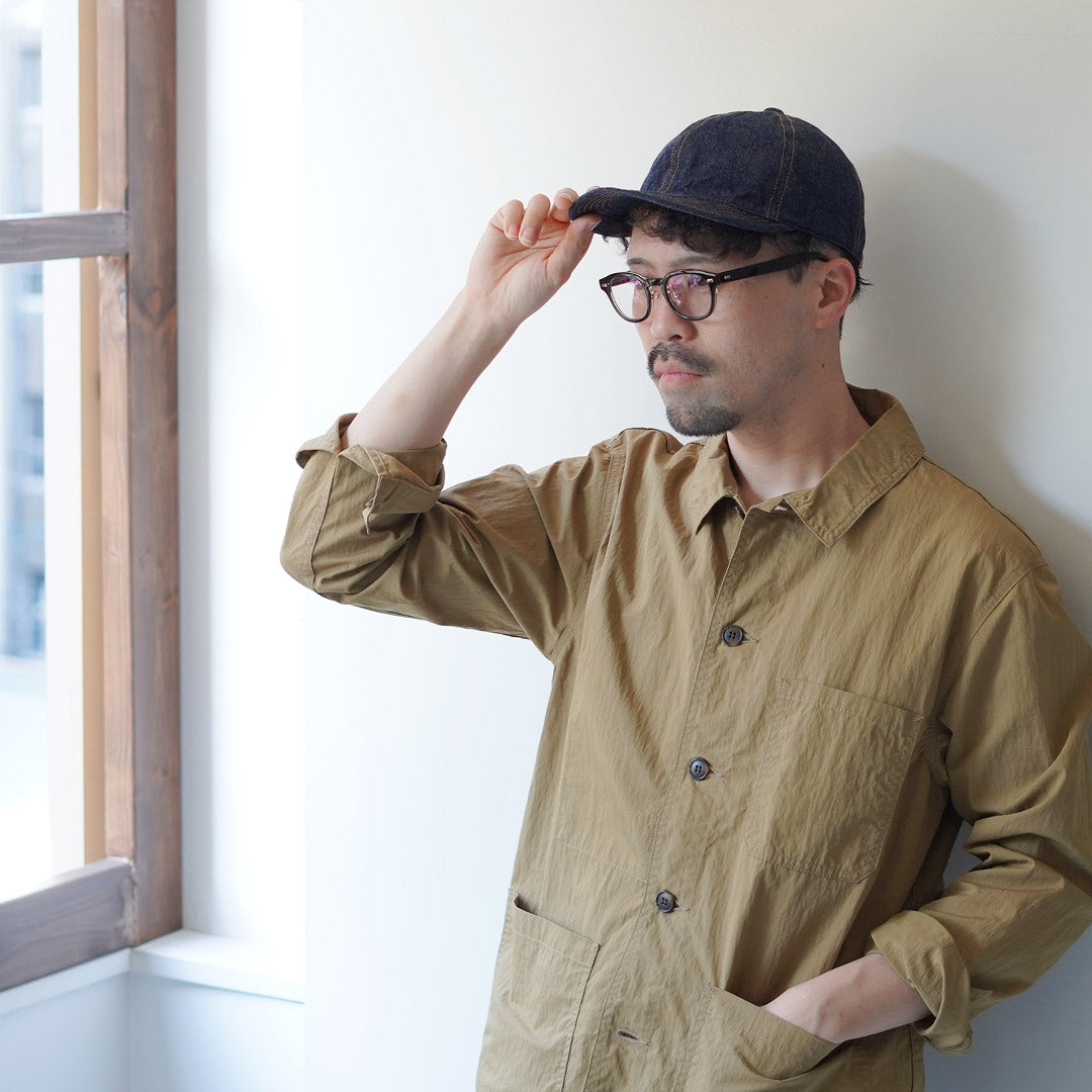 HIGHER / 10oz Selvage Denim Long Brim Cap