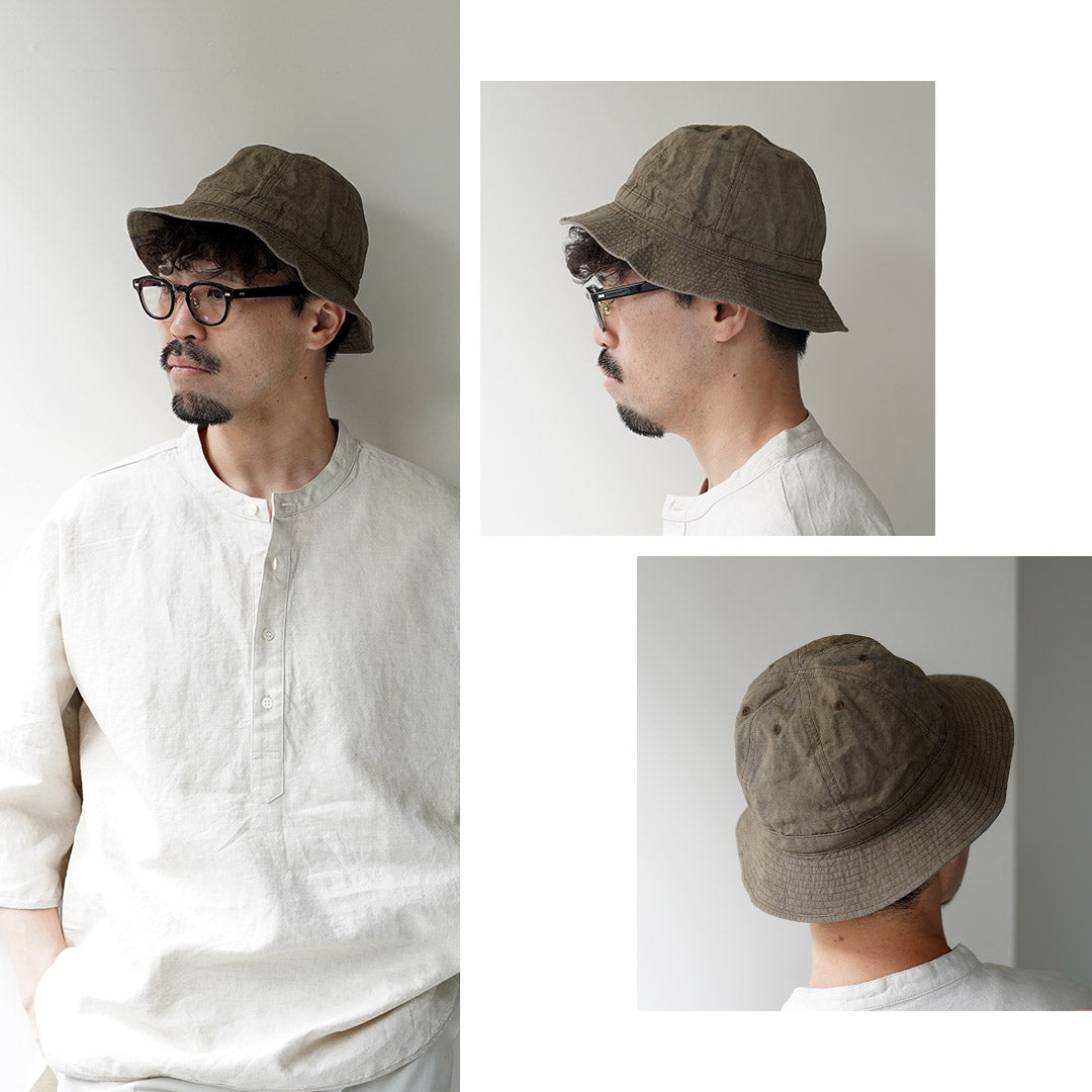 HIGHER / Cotton Linen Weather 6 Panel Hat