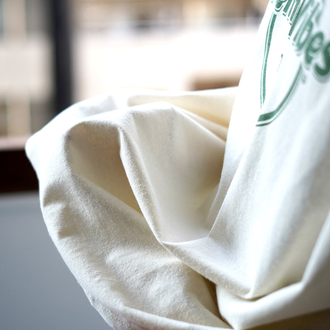 GOHEMP / Hemp Vibes Print Basic Wide T-Shirt