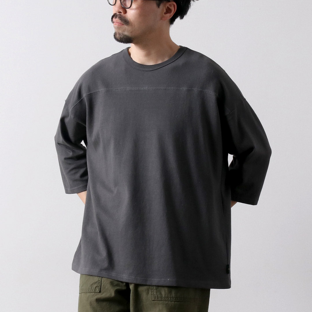 GOHEMP / 10oz Heavy Weight Wide Football T-shirt