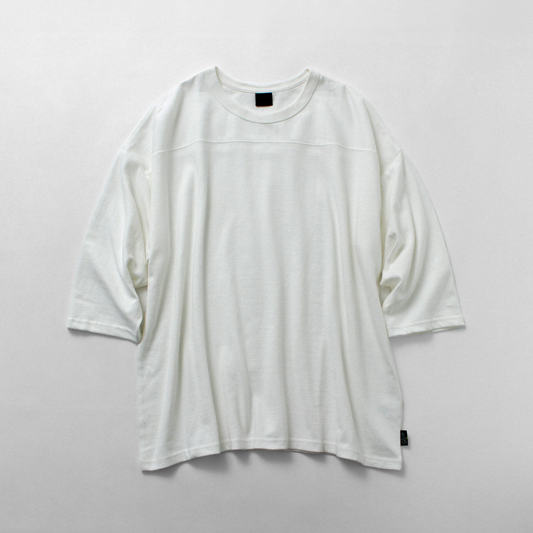 GOHEMP / 10oz Heavy Weight Wide Football T-shirt