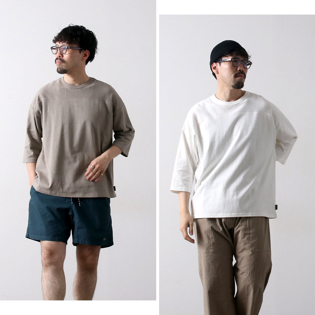 GOHEMP / 10oz Heavy Weight Wide Football T-shirt