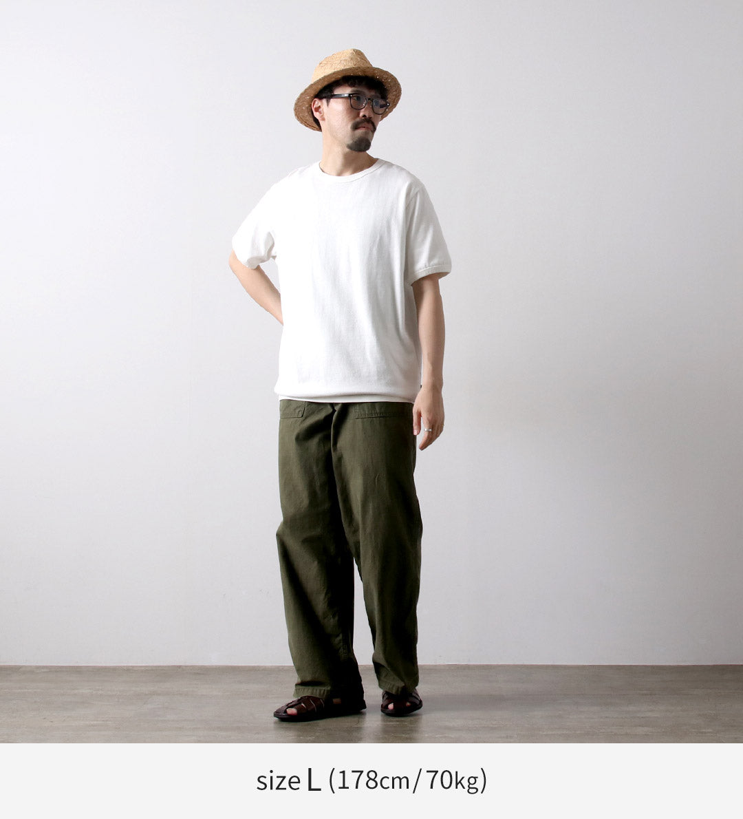 GOHEMP / 10oz Heavy Weight Ribbed T-shirt