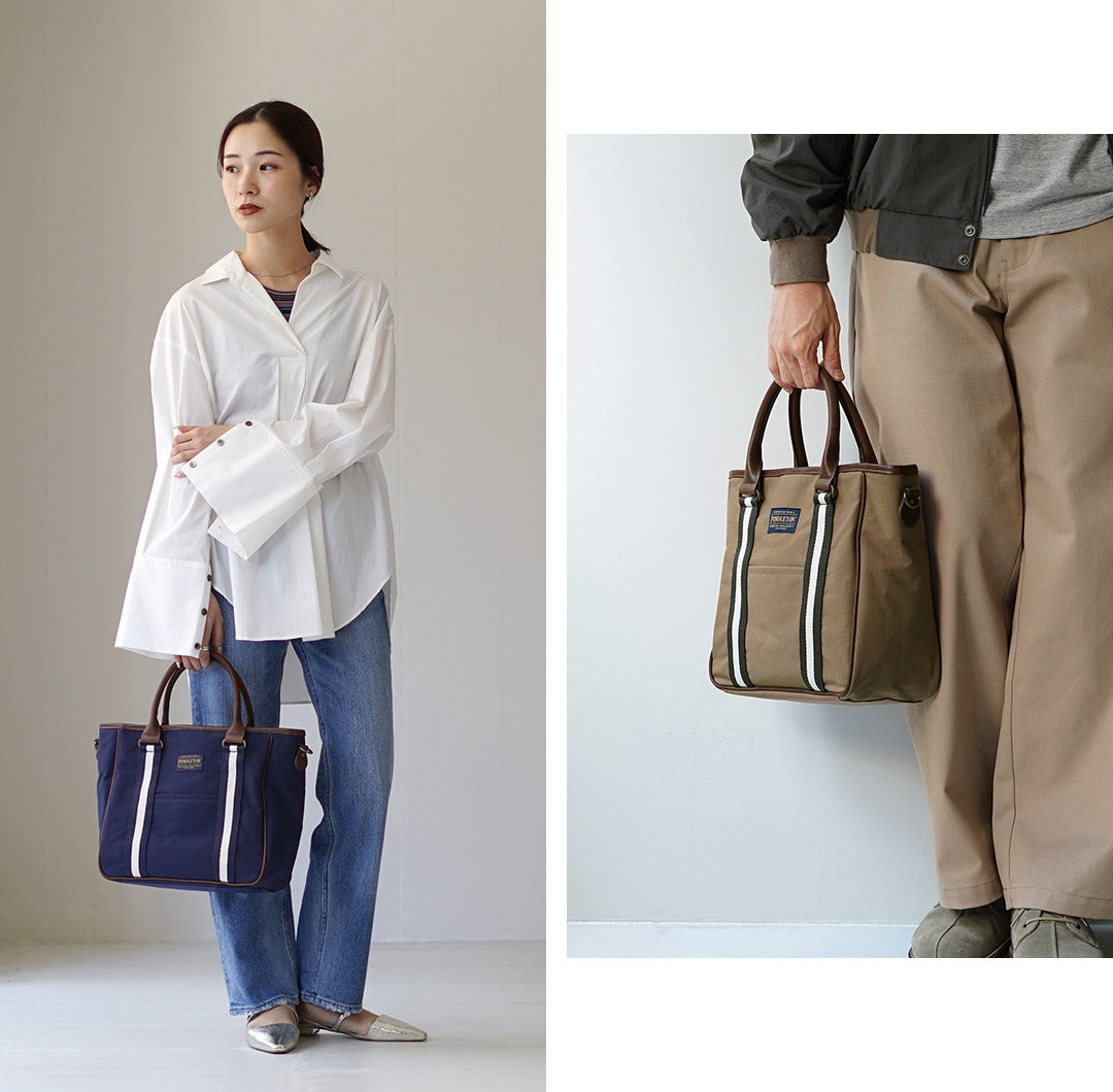 PENDLETON / MARIE Collaboration 2-way Coated Canvas Tote Bag