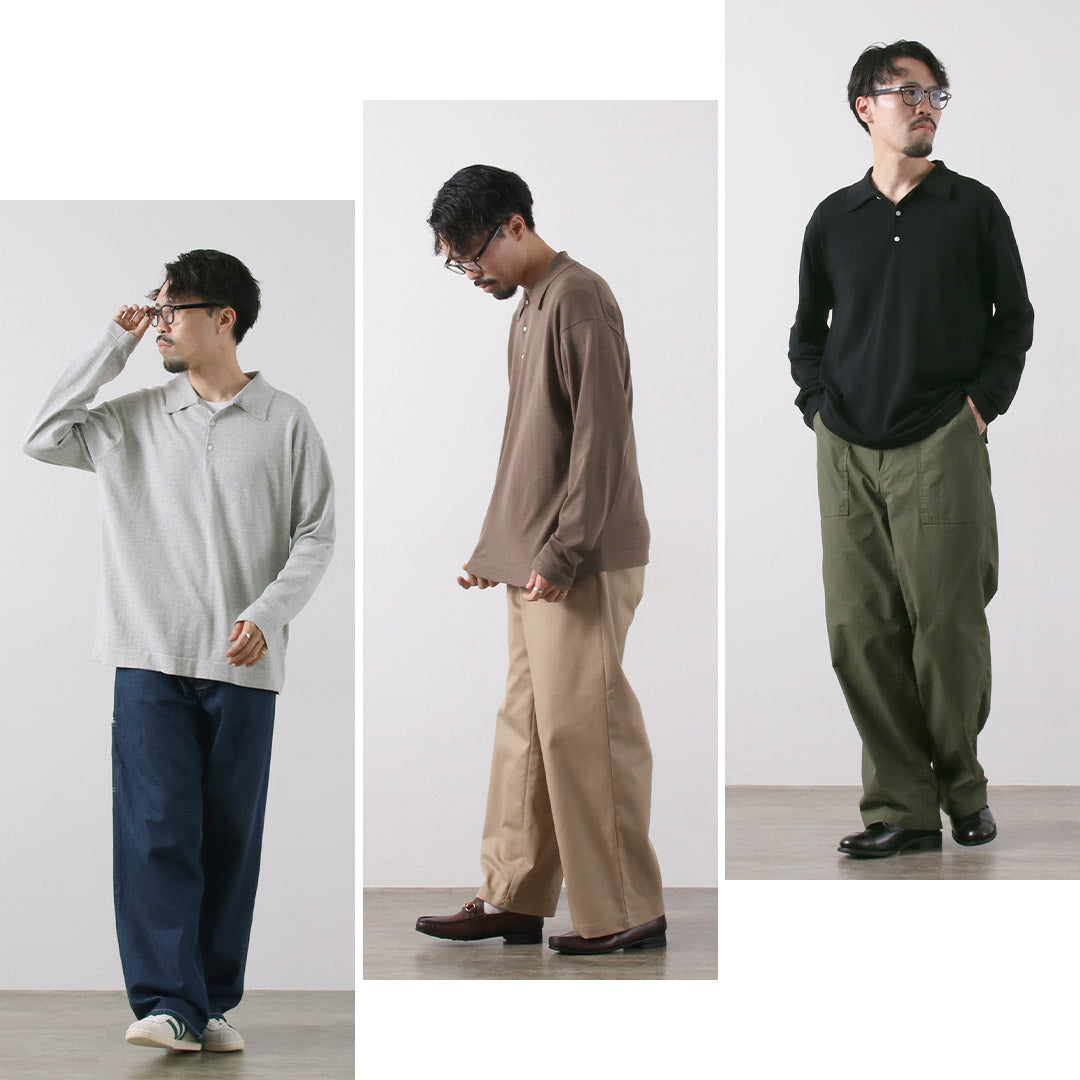 RYE TENDER / Yoke Polo Shirt