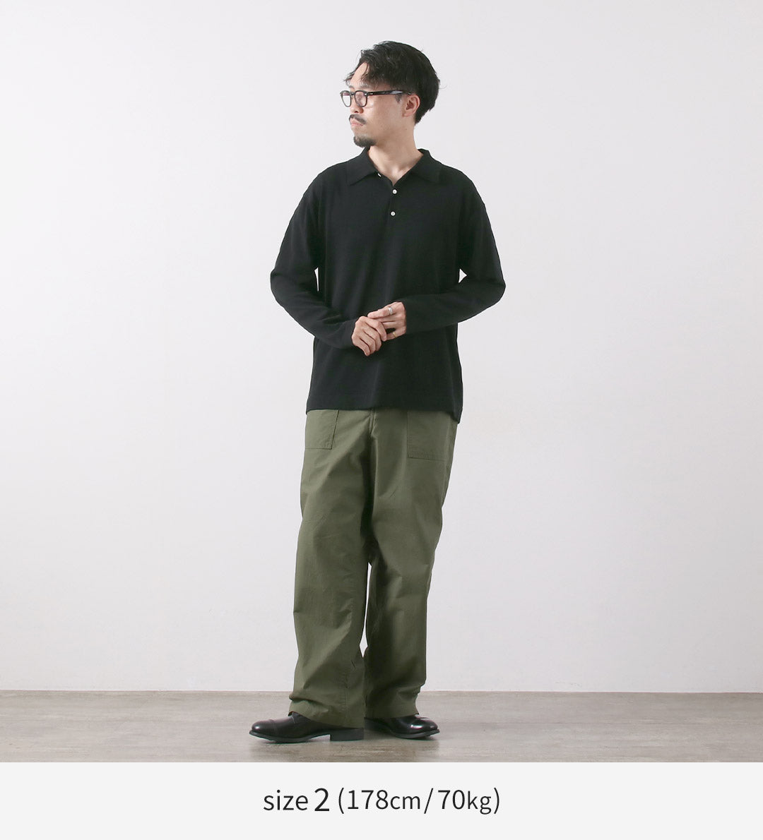 RYE TENDER / Yoke Polo Shirt