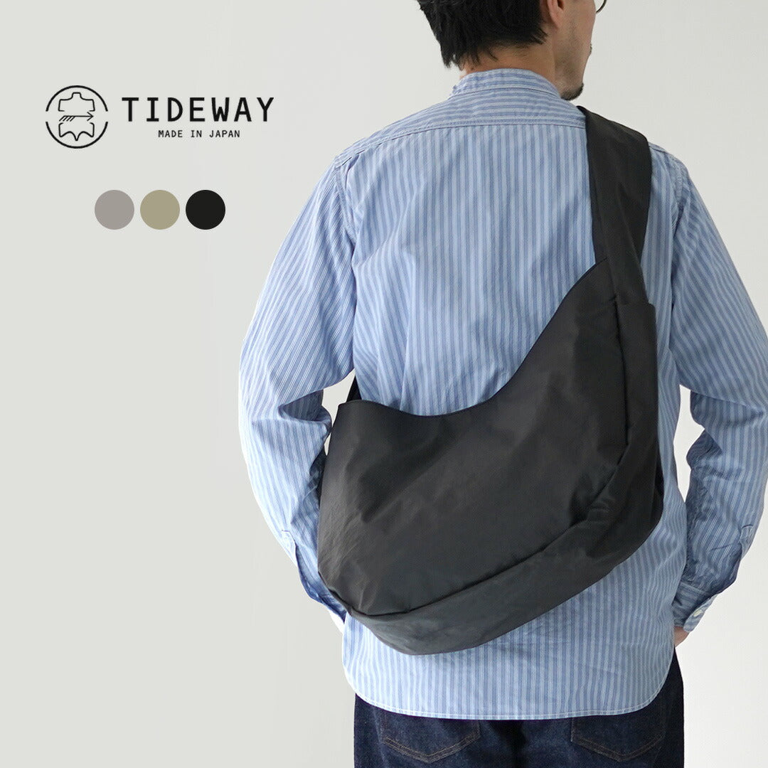 TIDEWAY / GRIZZLY Crescent Shoulder Bag