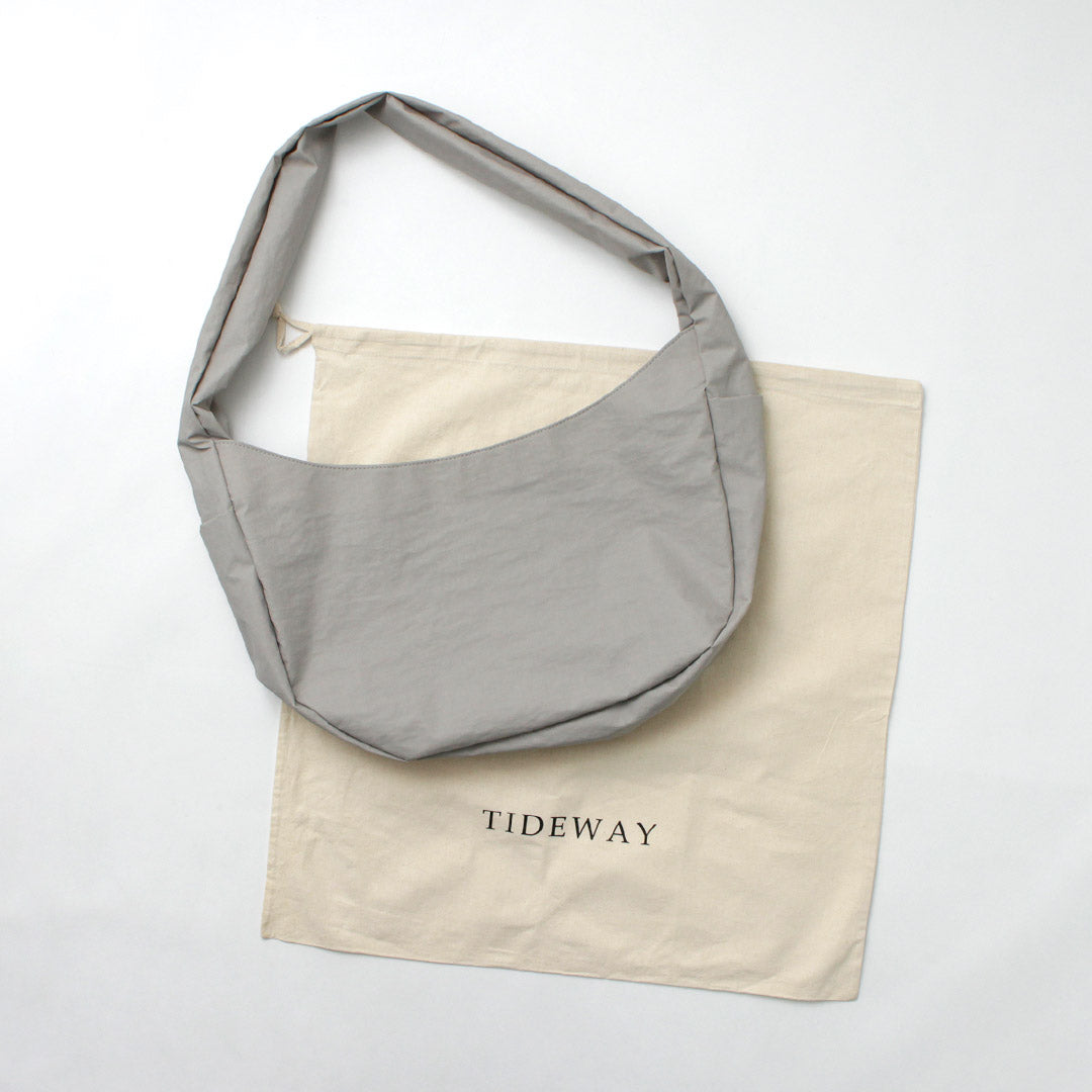 TIDEWAY / GRIZZLY Crescent Shoulder Bag