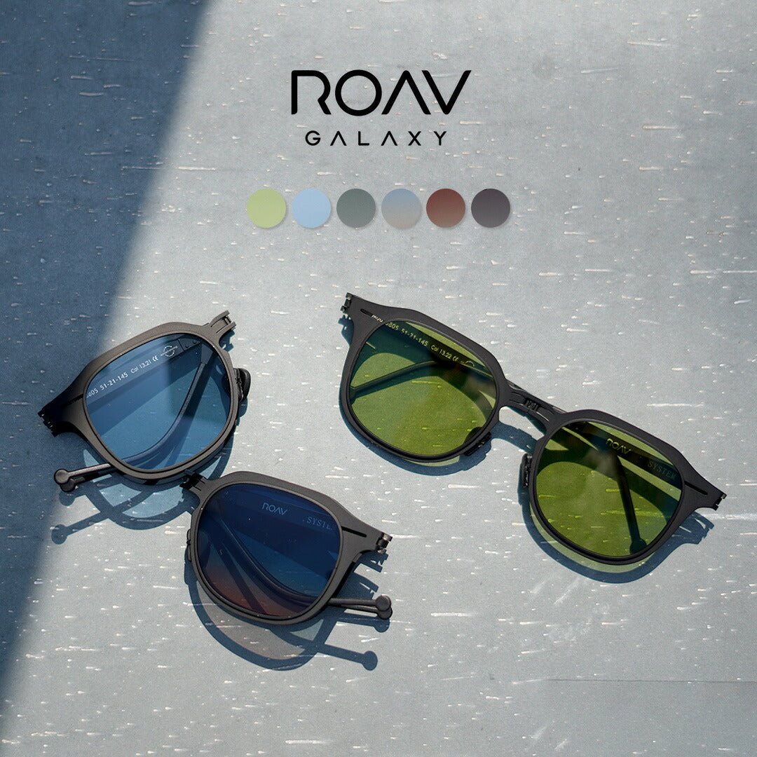 ROAV GALAXY / SYSTEM Folding Sunglasses Japan Limited Model