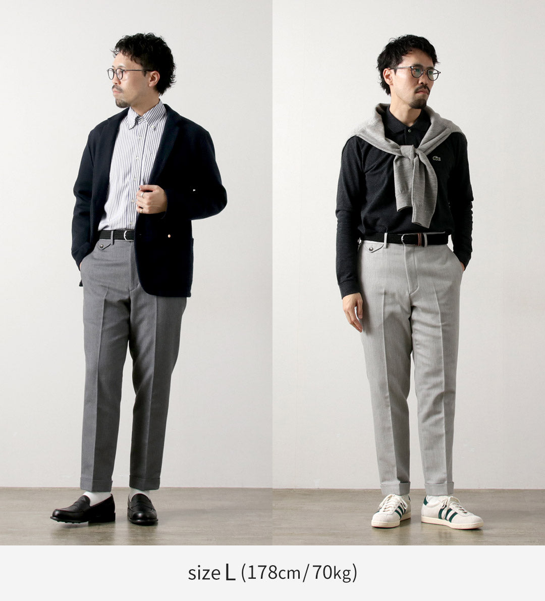 BARNSTORMER / Dress Jersey Chino Trousers