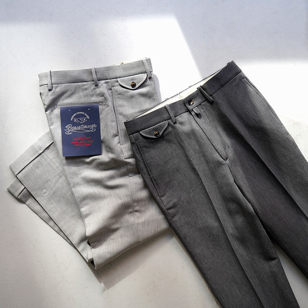 BARNSTORMER / Dress Jersey Chino Trousers