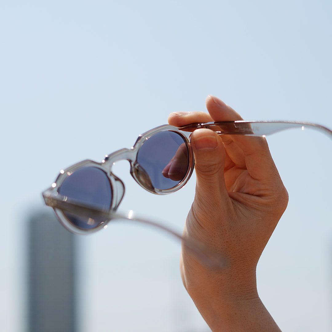 JUGAAD14 / Horizon Clear Sunglasses