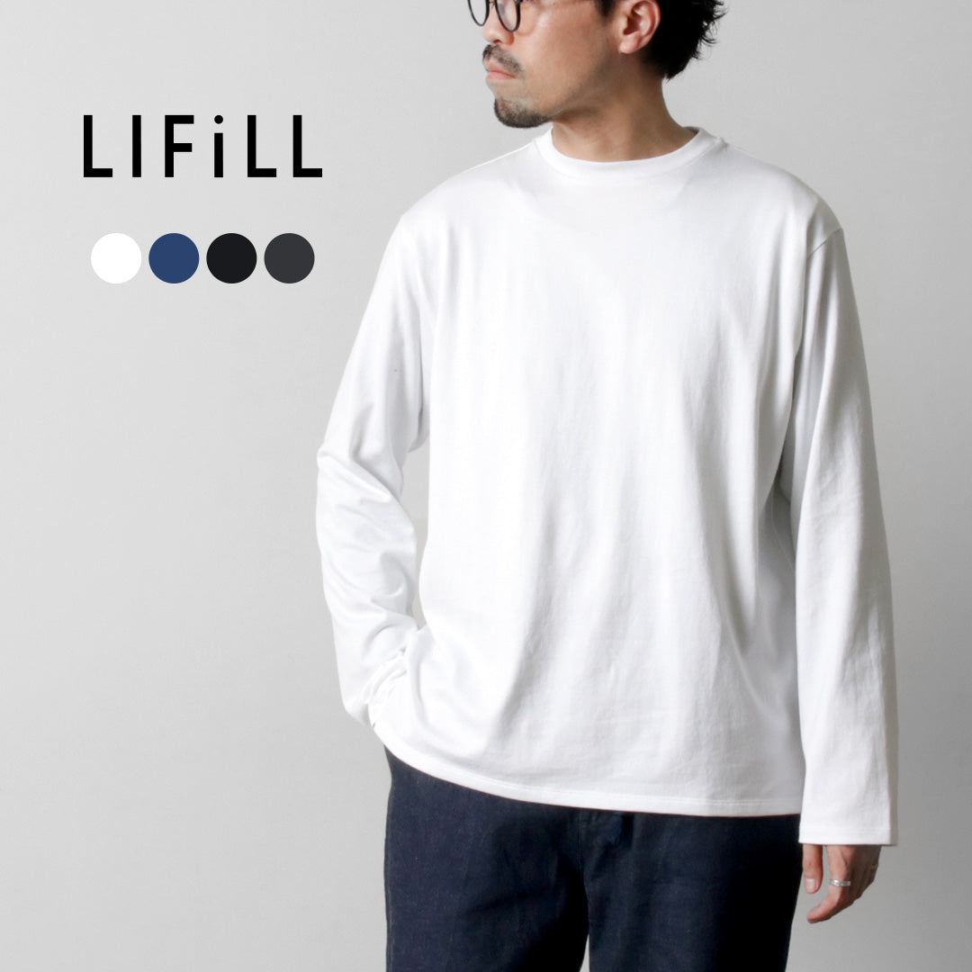 LIFiLL / Side Slit Long Sleeve T-shirt