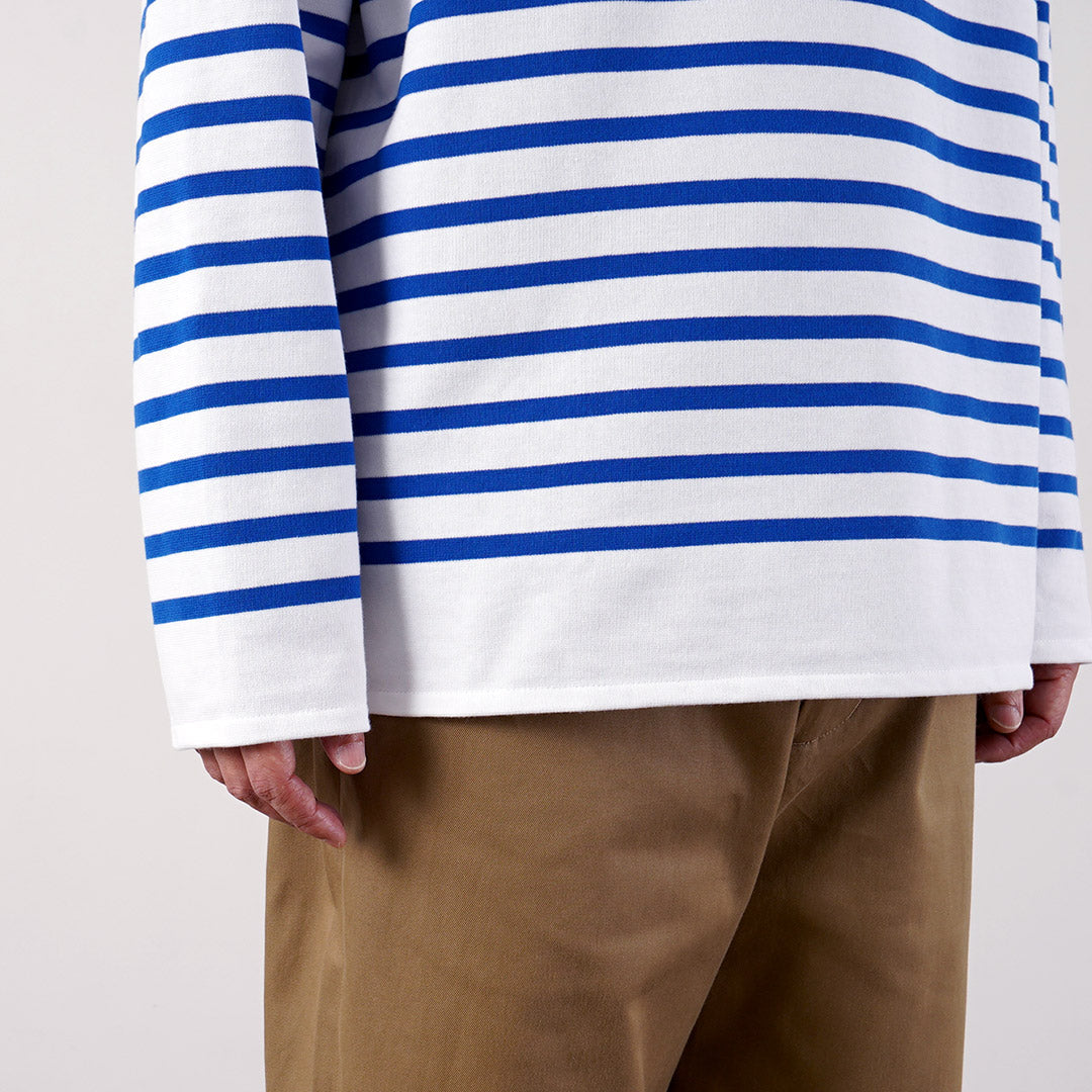 ORCIVAL / Jersey ancho de manga larga con cuello barco