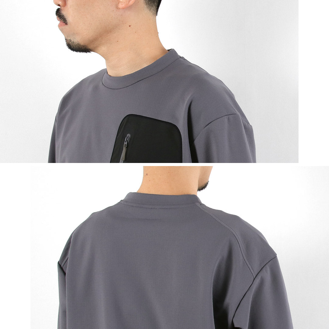 DESCENTE ALLTERRAIN81 / Air Grid Crew Neck Sweatshirt
