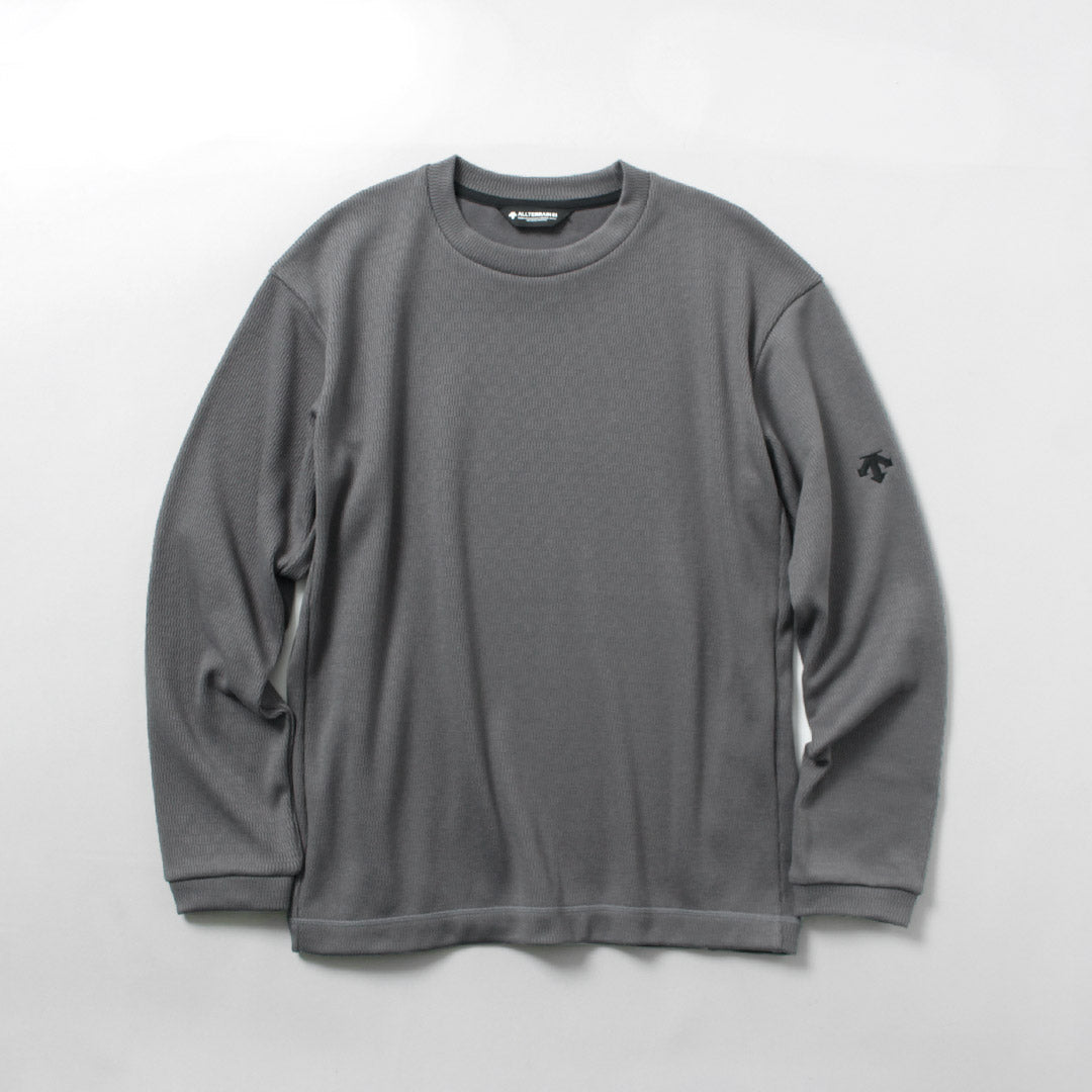 DESCENTE ALLTERRAIN 81 / Brushed Thermal Crew Neck Pullover